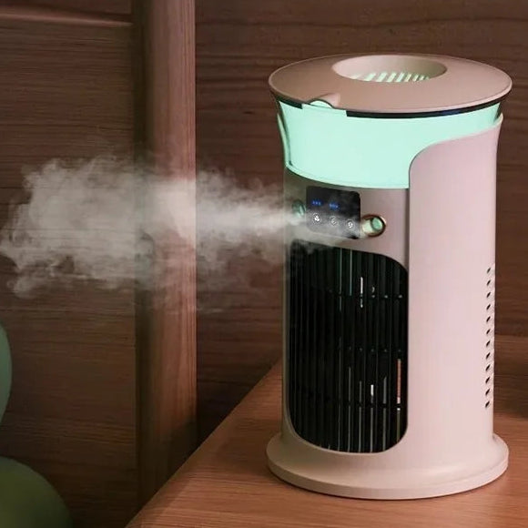 Mini Climatiseur Portable USB – Ventilateur de Bureau Refroidissant Personnel